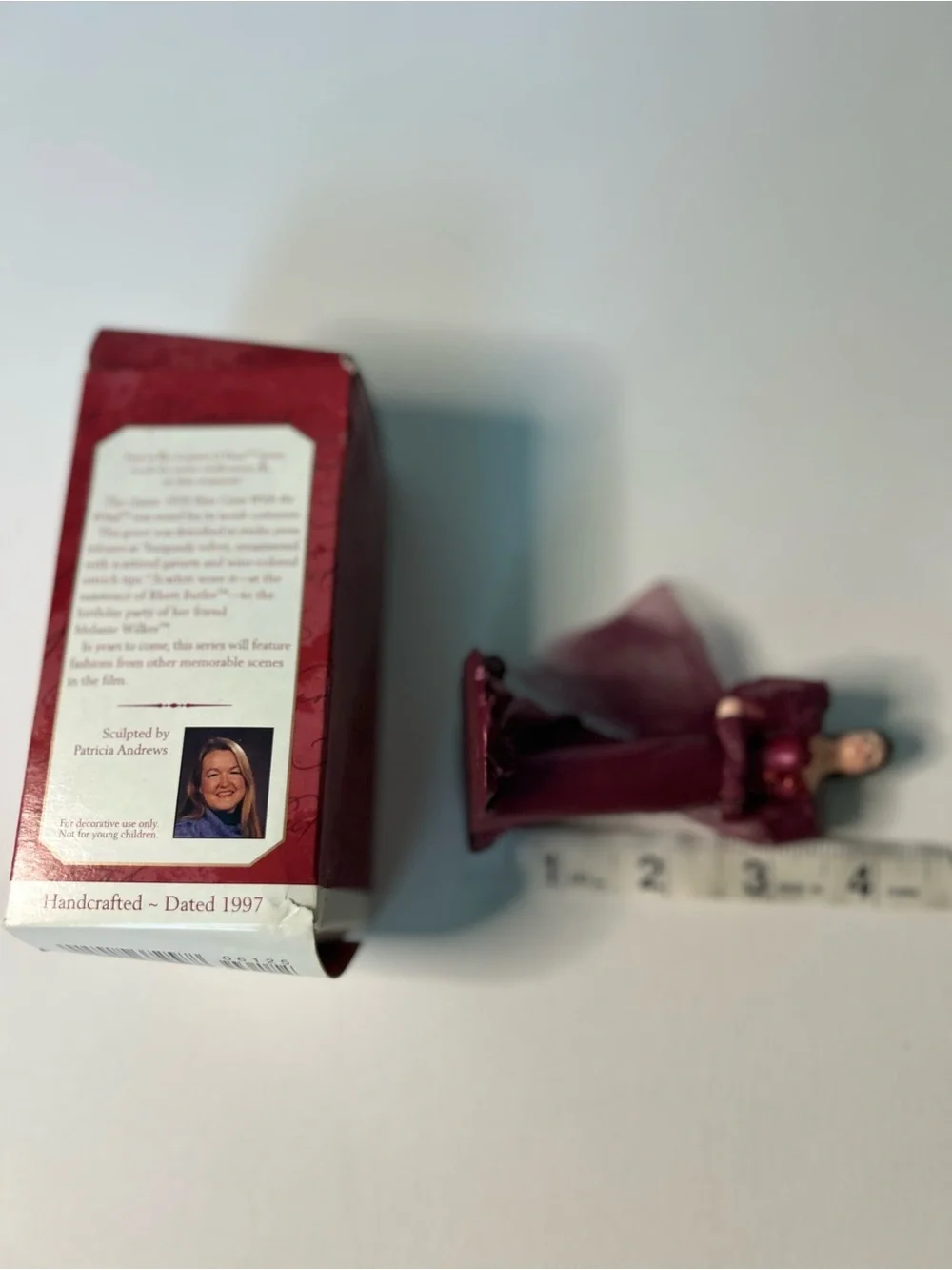 VTG 1997 Hallmark Keepsake Ornament Scarlett O'Hara Gone With The Wind Series #1